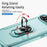 For iPhone 17 Air Pioneer Armor Heavy Duty PC + TPU Phone Case with Holder(Green)