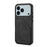 For iPhone 17 Pro Max Denior D09 PU Dual Card Slot Back Cover Phone Case(Black)
