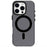 For iPhone 16 Pro Candy Magsafe PC Hybrid TPU Phone Case(Black)