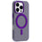 For iPhone 16 Pro Candy Magsafe PC Hybrid TPU Phone Case(Purple)