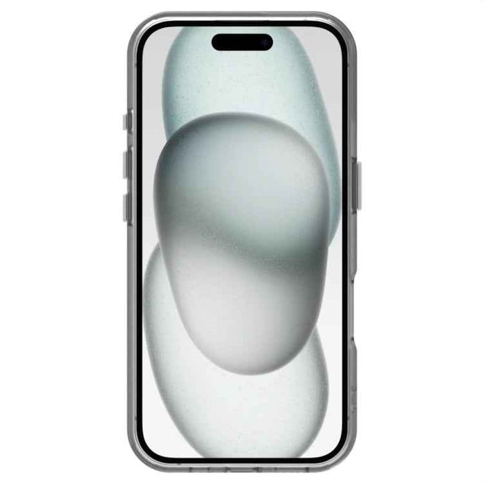 For iPhone 16 Candy Magsafe PC Hybrid TPU Phone Case(White)