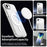 For iPhone 16e Candy Magsafe PC Hybrid TPU Phone Case(White)