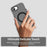 For iPhone 16e Candy Magsafe PC Hybrid TPU Phone Case(Black)