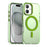 For iPhone 17 Candy Magsafe PC Hybrid TPU Phone Case(Green)