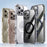 For iPhone 15 Airbag PC Hybrid TPU Magsafe Phone Case(Clear Blue)