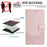 For iPhone 17 Pro Honeycomb Embossing RFID Leather Phone Case(Pink)