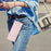 For iPhone 17 Pro Honeycomb Embossing RFID Leather Phone Case(Pink)