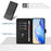 For iPhone 17 Pro Honeycomb Embossing RFID Leather Phone Case(Black)
