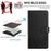For iPhone 17 Pro Honeycomb Embossing RFID Leather Phone Case(Black)