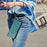 For iPhone 17 Pro Honeycomb Embossing RFID Leather Phone Case(Peacock Green)
