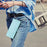 For iPhone 17 Pro Max Honeycomb Embossing RFID Leather Phone Case(Mint Green)