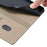 For iPhone 17 Air Cartoon Elephant Embossed Leather Phone Case(Khaki)