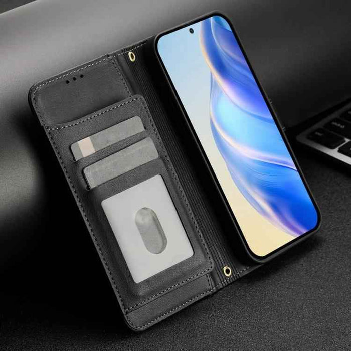 For iPhone 17 Pro Multi-Card Slots Zipper Wallet Leather Phone Case(Black)