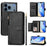 For iPhone 17 Pro Multi-Card Slots Zipper Wallet Leather Phone Case(Black)