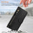 For iPhone 17 Pro Multi-Card Slots Zipper Wallet Leather Phone Case(Black)
