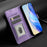 For iPhone 17 Pro Multi-Card Slots Zipper Wallet Leather Phone Case(Purple)