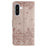 For Samsung Galaxy A36 5G Cat Embossing Pattern Leather Phone Case with Lanyard(Grey)