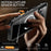For iPhone 17 Pro Max RedPepper Transparent Dot IP68 Waterproof Triple-proof MagSafe Phone Case(Black Dark Grey)