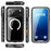 For iPhone 17 Pro Max RedPepper Transparent Dot IP68 Waterproof Triple-proof MagSafe Phone Case(Black Dark Grey)