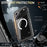 For iPhone 17 Pro Max RedPepper Transparent Dot IP68 Waterproof Triple-proof MagSafe Phone Case(Black Dark Grey)