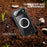For iPhone 17 Air RedPepper Transparent Dot IP68 Waterproof Triple-proof MagSafe Phone Case(Black Dark Grey)