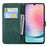 For Samsung Galaxy S25 FE 5G Retro Skin Feel Butterflies Embossing Horizontal Flip Leather Phone Case(Green)