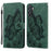 For Samsung Galaxy S25 FE 5G Retro Skin Feel Butterflies Embossing Horizontal Flip Leather Phone Case(Green)