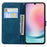 For Samsung Galaxy S25 FE 5G Retro Skin Feel Butterflies Embossing Horizontal Flip Leather Phone Case(Blue)