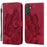 For Samsung Galaxy S25 FE 5G Retro Skin Feel Butterflies Embossing Horizontal Flip Leather Phone Case(Red)