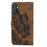 For Samsung Galaxy S25 FE 5G Retro Skin Feel Butterflies Embossing Horizontal Flip Leather Phone Case(Brown)