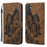 For Samsung Galaxy S25 FE 5G Retro Skin Feel Butterflies Embossing Horizontal Flip Leather Phone Case(Brown)