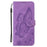 For Samsung Galaxy S25 FE 5G Retro Skin Feel Butterflies Embossing Horizontal Flip Leather Phone Case(Purple)