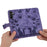 For Samsung Galaxy S25 FE 5G Butterfly Cat Embossing Flip Leather Phone Case(Purple)