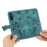 For Samsung Galaxy S25 FE 5G Butterfly Cat Embossing Flip Leather Phone Case(Wathet)