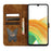 For Samsung Galaxy S25 FE 5G Butterfly Cat Embossing Flip Leather Phone Case(Brown)