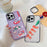 For iPhone 16 Simple Illustration Pattern Full Coverage Phone Case(Piglet)