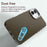 For iPhone 16 Carbon Fiber Series IMD Phone Case(Brown)