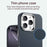 For iPhone 16 Pro Carbon Fiber Series IMD Phone Case(Blue)
