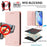 For iPhone 17 Pro Max RC01 Dual-Folded Magnetic Suction RFID Leather Phone Case(Pink)