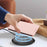For iPhone 17 Pro Max RC01 Dual-Folded Magnetic Suction RFID Leather Phone Case(Pink)