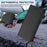 For iPhone 17 Pro Max RC01 Dual-Folded Magnetic Suction RFID Leather Phone Case(Black)