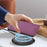For iPhone 17 Pro Max RC01 Dual-Folded Magnetic Suction RFID Leather Phone Case(Violet)