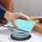 For iPhone 17 Pro RC01 Dual-Folded Magnetic Suction RFID Leather Phone Case(Mint Green)