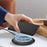 For iPhone 17 Pro RC01 Dual-Folded Magnetic Suction RFID Leather Phone Case(Black)