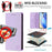 For iPhone 17 Pro RC01 Dual-Folded Magnetic Suction RFID Leather Phone Case(Light Purple)