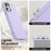 For iPhone 11 Colorful Series Shockproof Phone Case(Purple) - BaskiFit