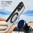 For iPhone 16 Plus Translucent Frosted MagSafe Phone Case with AI Button(Black)
