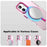 For iPhone 17 IMAK Candy Series Shockproof MagSafe Phone Case(Red)