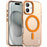 For iPhone 17 IMAK Candy Series Shockproof MagSafe Phone Case(Orange)