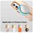 For iPhone 17 IMAK Candy Series Shockproof MagSafe Phone Case(Orange)